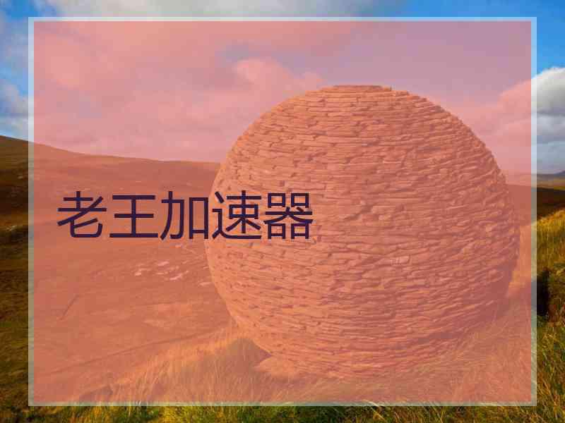 老王加速器